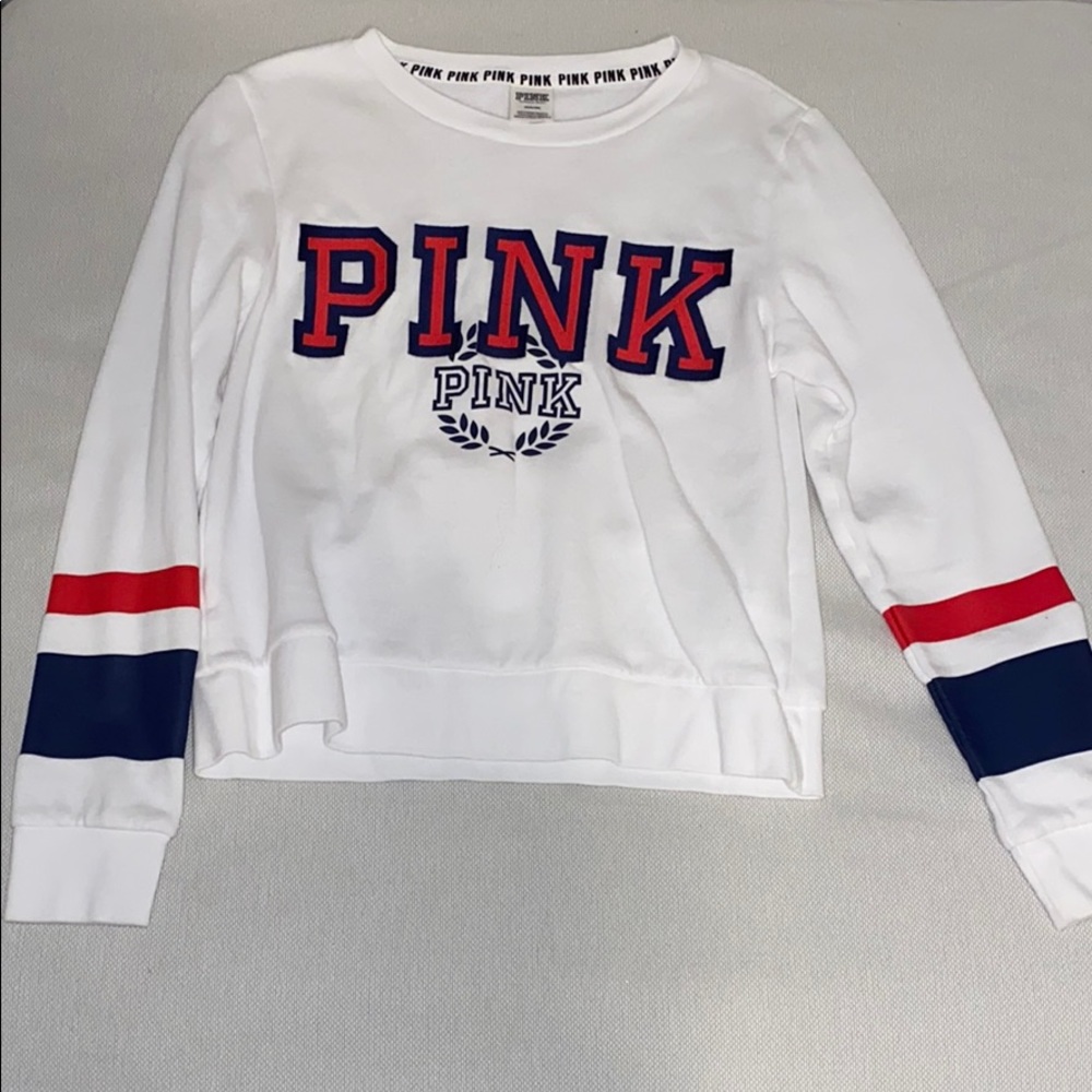 PINK crew neck sweatshirt